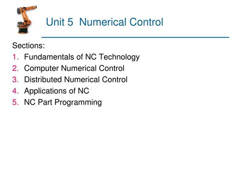 Numerical Control Programming 